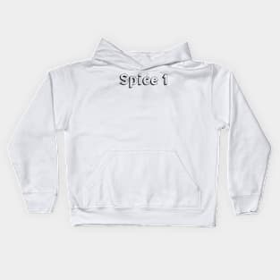 Spice 1 // Typography Design Kids Hoodie